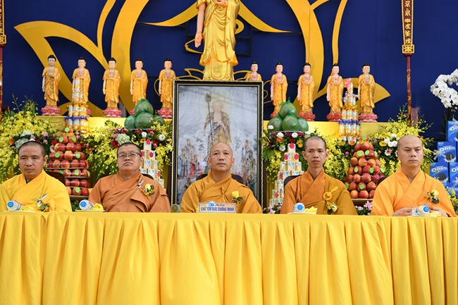 The Buddhist Festival chanting Ksihitigarbha on occasion of the great Ullambana Ceremony  at Hoa Phuc Pagoda – Hanoi
