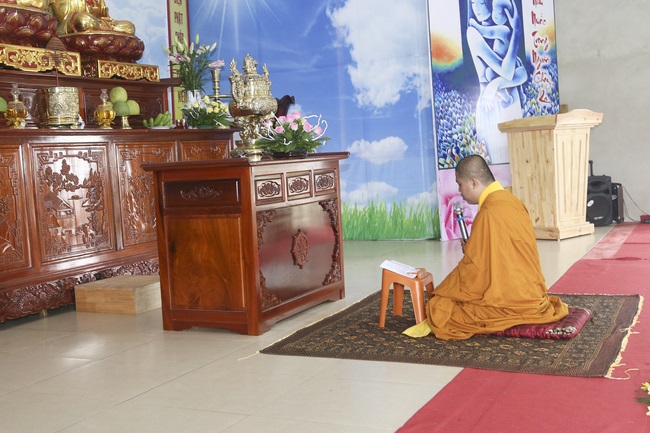 One - Day Cultivation at Dong Cao Pagoda in Thanh Hoa province.