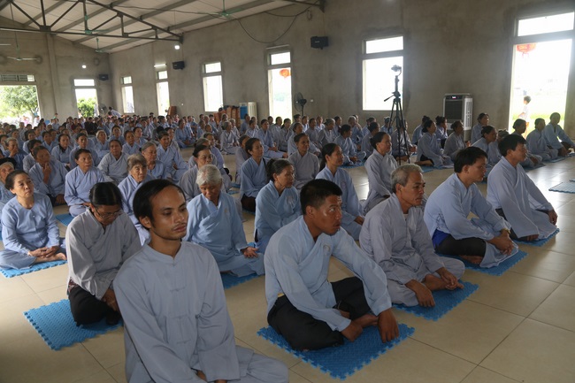 One - Day Cultivation at Dong Cao Pagoda in Thanh Hoa province.