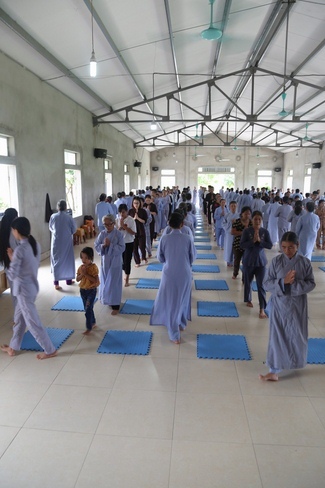 One - Day Cultivation at Dong Cao Pagoda in Thanh Hoa province.