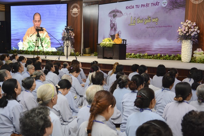 “A Letter For Mom” -  Dharma Talk in the 89th Seven-Day Retreat