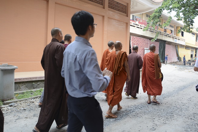 The 7th Tripitaka Dharma Master Sīlakkhandhābhivaṁsa visited Hoang Phap Temple