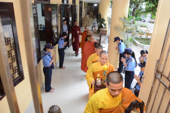 The 7th Tripitaka Dharma Master Sīlakkhandhābhivaṁsa visited Hoang Phap Temple