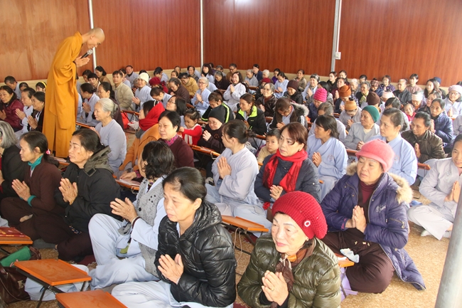Quảng Ninh: Chùa Tiêu Dao hướng dẫn oai nghi của người Phật tử
