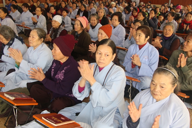 Quảng Ninh: Chùa Tiêu Dao hướng dẫn oai nghi của người Phật tử