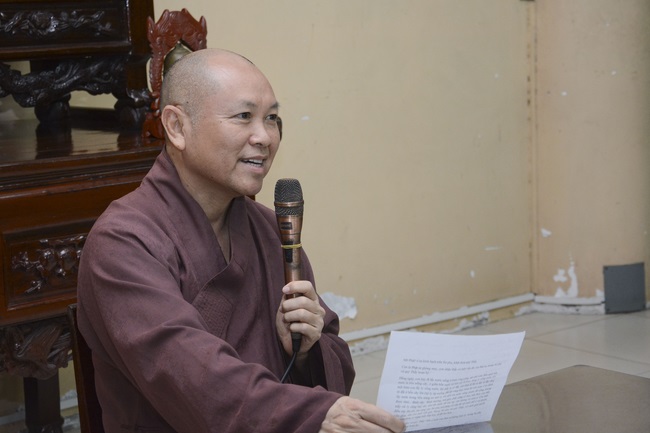 Buổi ôn chính tả dành cho chư Tăng