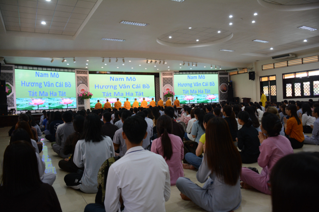 Ngày tu 'Sinh Viên Hướng Về Phật Pháp