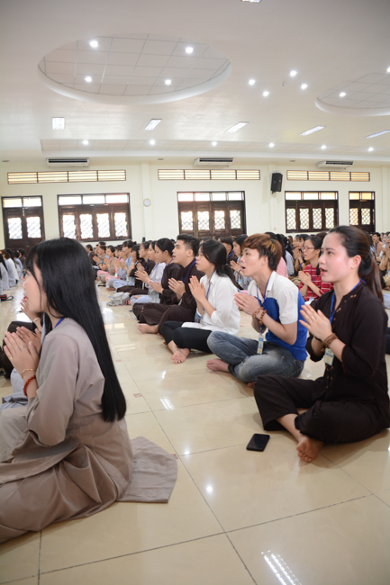 Ngày tu 'Sinh Viên Hướng Về Phật Pháp