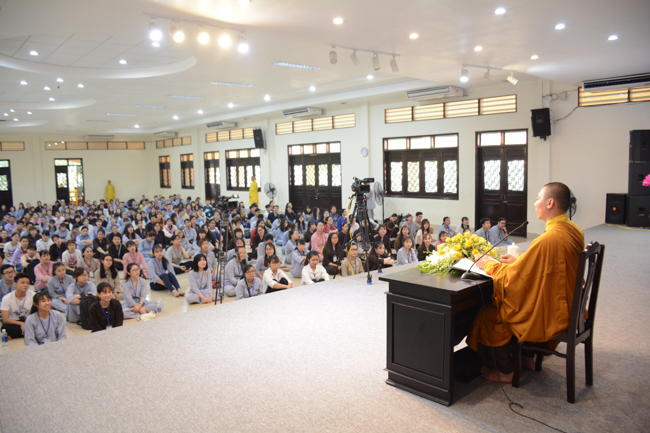 Ngày tu 'Sinh Viên Hướng Về Phật Pháp