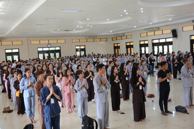 Ngày tu 'Sinh Viên Hướng Về Phật Pháp