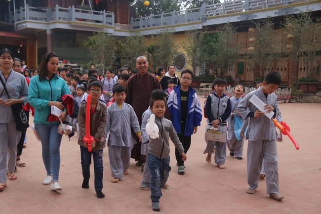 The playground “Sowing of Viet Lotus Seeds” on lunar Dec. in the Dog year