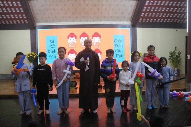 The playground “Sowing of Viet Lotus Seeds” on lunar Dec. in the Dog year