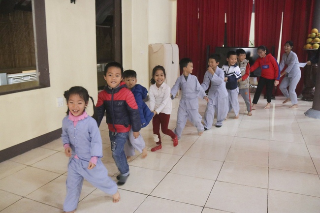 The playground “Sowing of Viet Lotus Seeds” on lunar Dec. in the Dog year