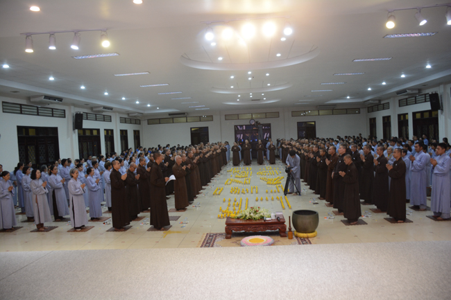 Trang nghiêm và ấm áp lễ tri ân đệ tử