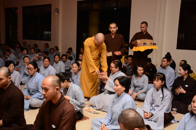 Trang nghiêm và ấm áp lễ tri ân đệ tử