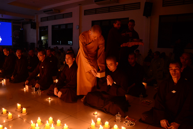 Trang nghiêm và ấm áp lễ tri ân đệ tử