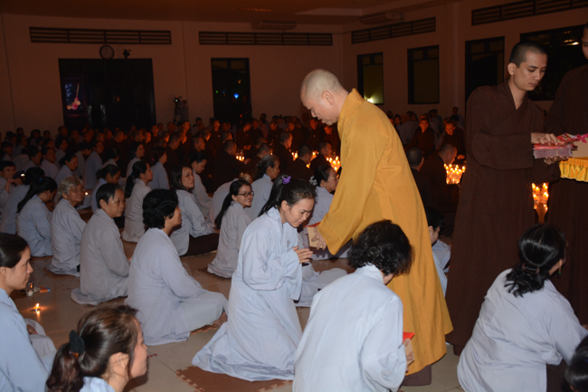 Trang nghiêm và ấm áp lễ tri ân đệ tử