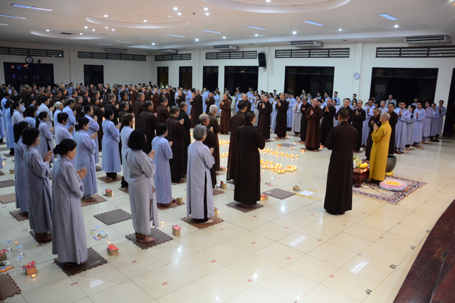 Trang nghiêm và ấm áp lễ tri ân đệ tử