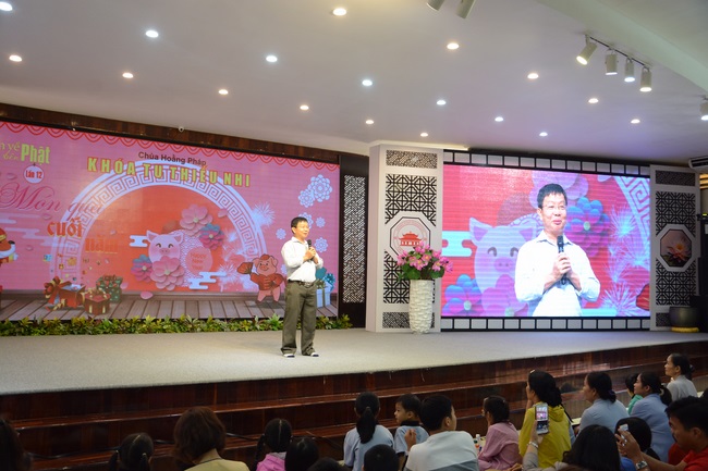 Khóa tu thiếu nhi “Em Về Bên Phật”