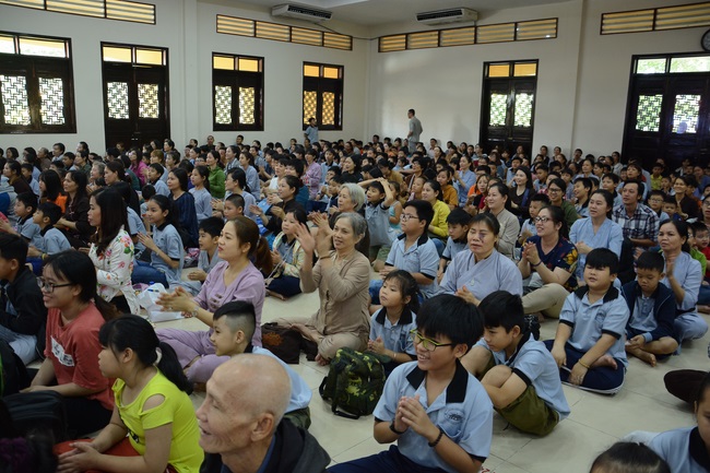 Khóa tu thiếu nhi “Em Về Bên Phật”