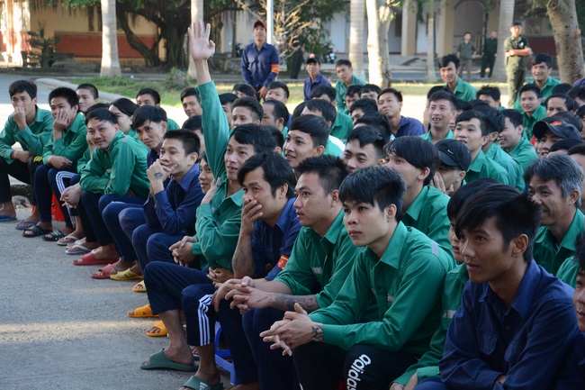 Buổi nói chuyện tại cơ sở cai nghiện ma túy Tây Ninh