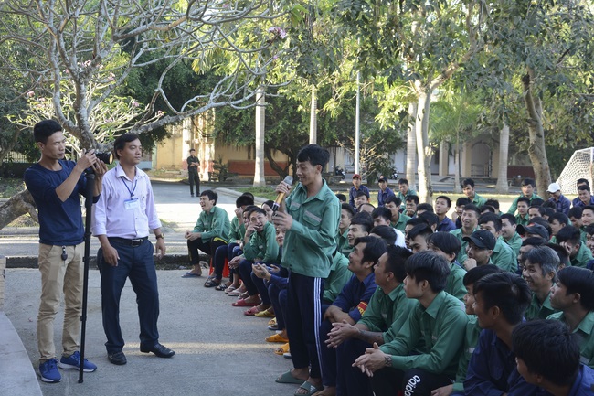 Buổi nói chuyện tại cơ sở cai nghiện ma túy Tây Ninh