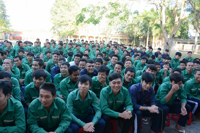 Buổi nói chuyện tại cơ sở cai nghiện ma túy Tây Ninh