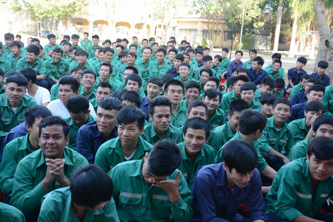 Buổi nói chuyện tại cơ sở cai nghiện ma túy Tây Ninh