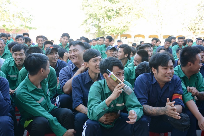 Buổi nói chuyện tại cơ sở cai nghiện ma túy Tây Ninh