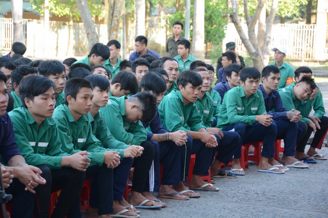 Buổi nói chuyện tại cơ sở cai nghiện ma túy Tây Ninh