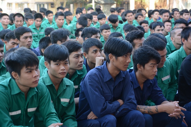 Buổi nói chuyện tại cơ sở cai nghiện ma túy Tây Ninh