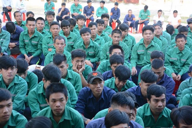 Buổi nói chuyện tại cơ sở cai nghiện ma túy Tây Ninh