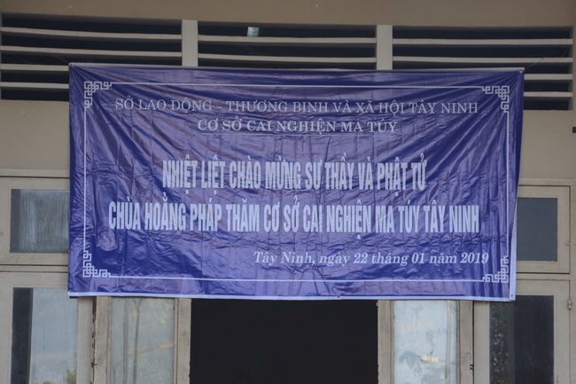 Buổi nói chuyện tại cơ sở cai nghiện ma túy Tây Ninh