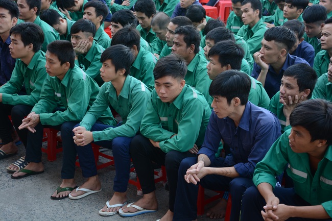 Buổi nói chuyện tại cơ sở cai nghiện ma túy Tây Ninh