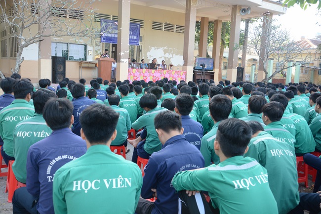 Buổi nói chuyện tại cơ sở cai nghiện ma túy Tây Ninh