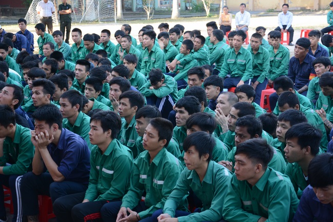 Buổi nói chuyện tại cơ sở cai nghiện ma túy Tây Ninh