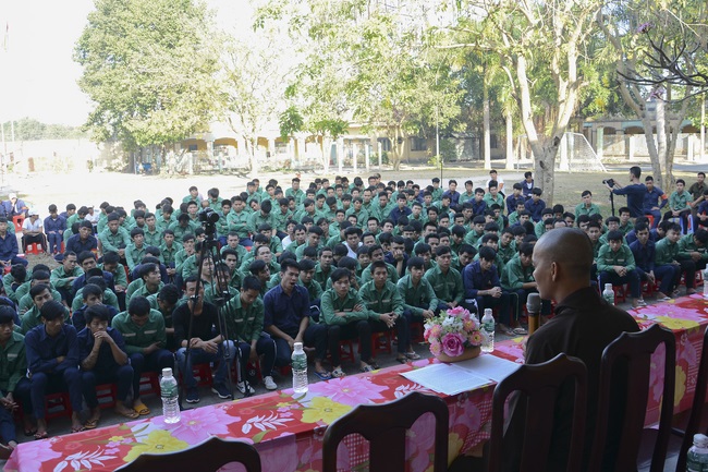 Buổi nói chuyện tại cơ sở cai nghiện ma túy Tây Ninh