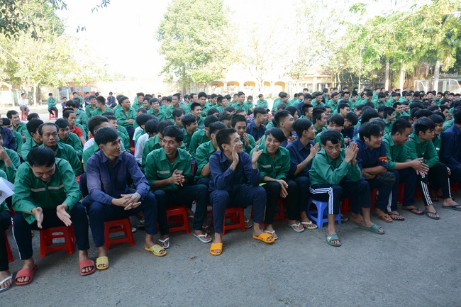 Buổi nói chuyện tại cơ sở cai nghiện ma túy Tây Ninh