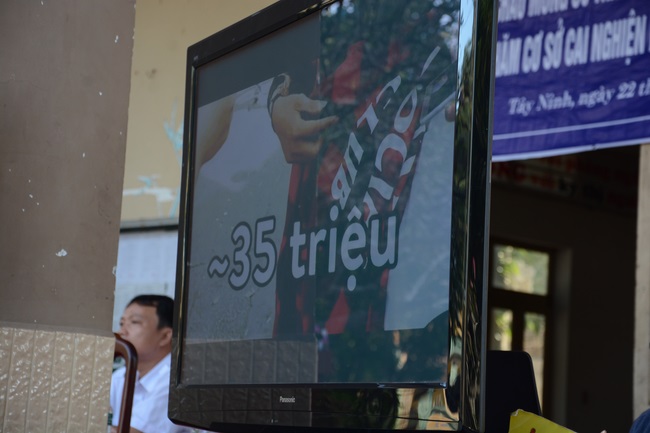 Buổi nói chuyện tại cơ sở cai nghiện ma túy Tây Ninh