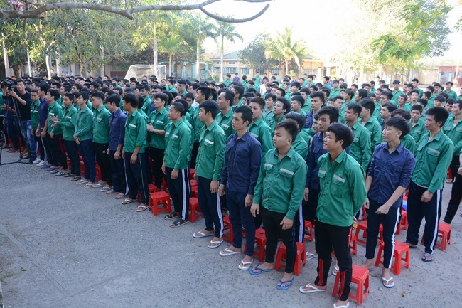 Buổi nói chuyện tại cơ sở cai nghiện ma túy Tây Ninh