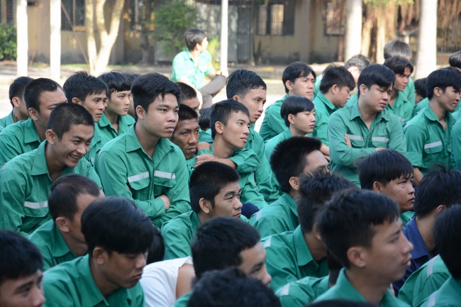 Buổi nói chuyện tại cơ sở cai nghiện ma túy Tây Ninh