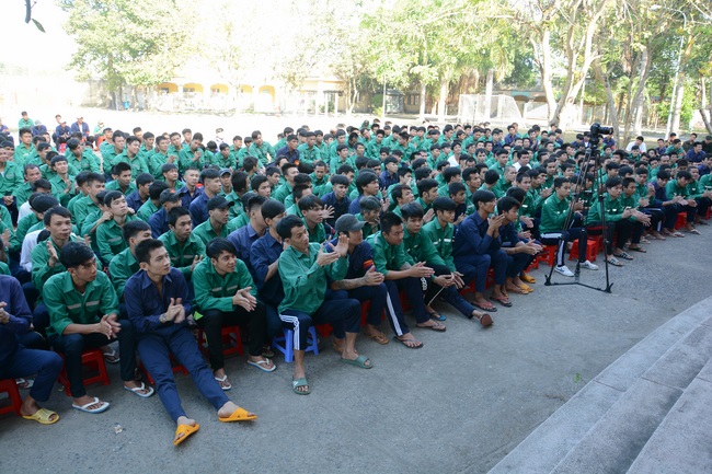 Buổi nói chuyện tại cơ sở cai nghiện ma túy Tây Ninh