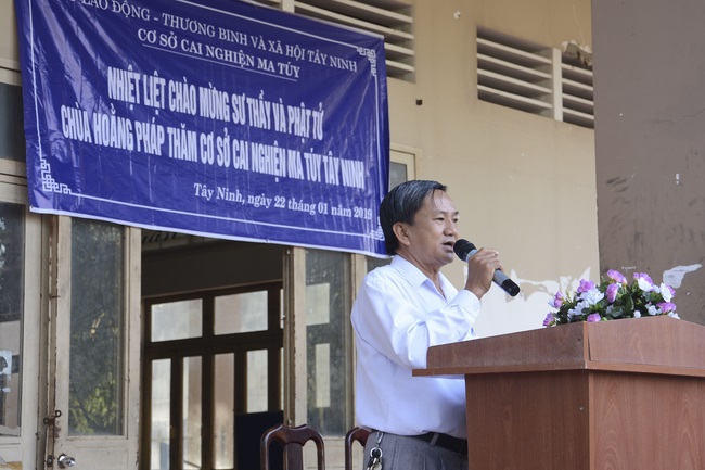 Buổi nói chuyện tại cơ sở cai nghiện ma túy Tây Ninh