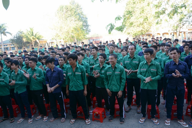 Buổi nói chuyện tại cơ sở cai nghiện ma túy Tây Ninh