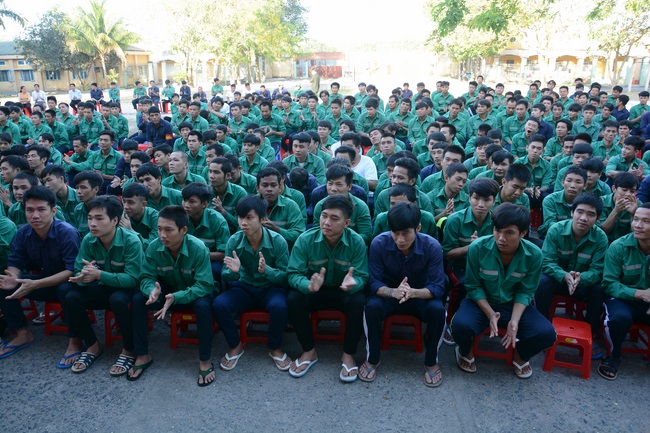 Buổi nói chuyện tại cơ sở cai nghiện ma túy Tây Ninh