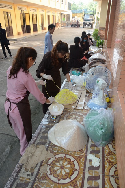 Series photos of activities preparing for the New Year 2019