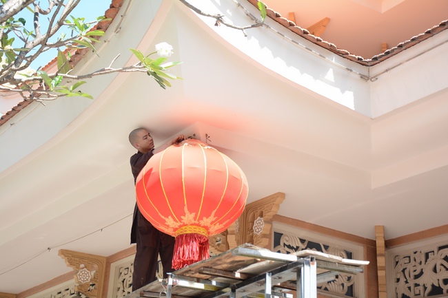 Series photos of activities preparing for the New Year 2019