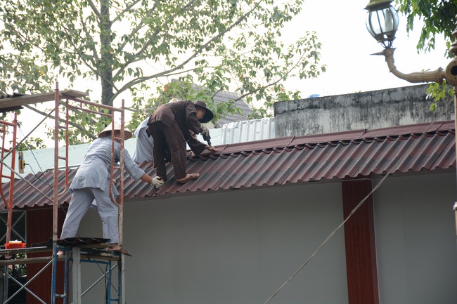 Series photos of activities preparing for the New Year 2019