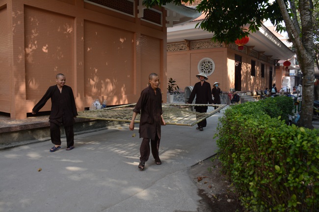 Series photos of activities preparing for the New Year 2019