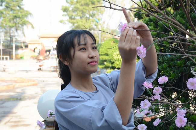 Series photos of activities preparing for the New Year 2019